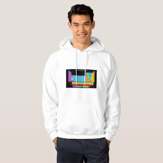 Veste À Capuche Tableau périodique (Devant entier)