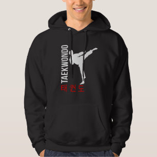 Veste À Capuche Taekwondo Tae Kwon Do caractères coréens