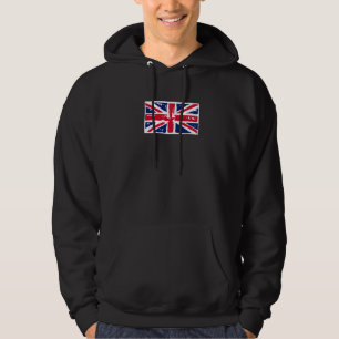 Veste À Capuche TAMPON GRAPHIQUE DRAPEAU BRITANNIQUE UNION JACK Pr