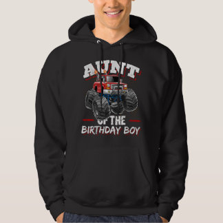 Veste À Capuche Tante du camion de naissance géant de l'anniversai