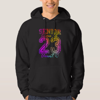 Veste À Capuche Tante fière colorée Mignon Cœur Diplômé Senior 202