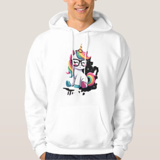 Veste À Capuche Tante Licorne Tante qui fait le dab Unicorn Tatie