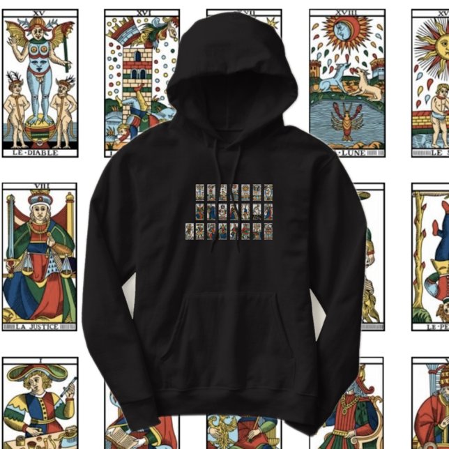 Veste À Capuche Tarot Major Arcana (Créateur téléchargé)