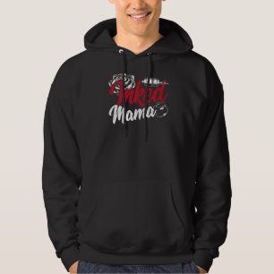 Veste À Capuche Tatouage Artistique Enchaîné Mama Pour Moms Tatoua
