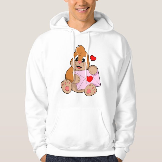 Veste À Capuche Taupe avec enveloppe cardiaque (Devant)