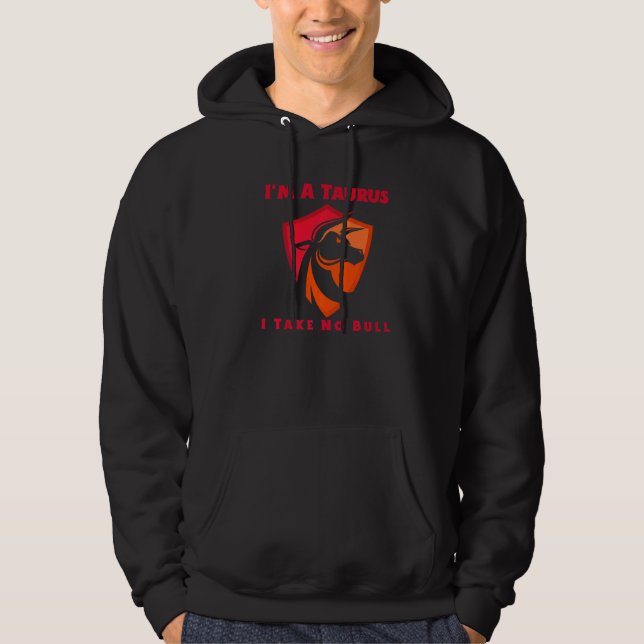 Veste À Capuche Taurus Le Taureau (Devant)