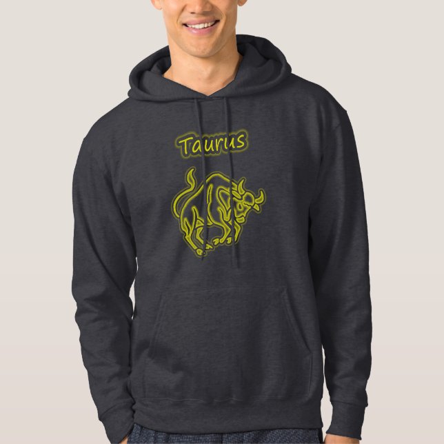 Veste À Capuche Taurus lumineux (Devant)