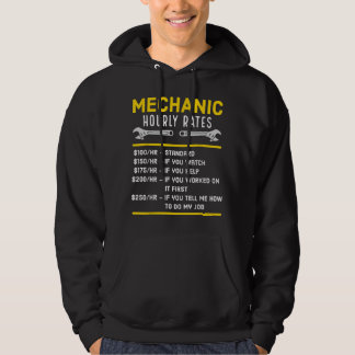 Veste À Capuche Taux horaire mécanique amusant