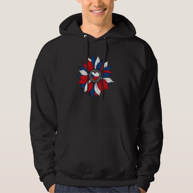 Veste À Capuche Tchèque Fille Pour Femmes Ceska République Tchèque (Devant)