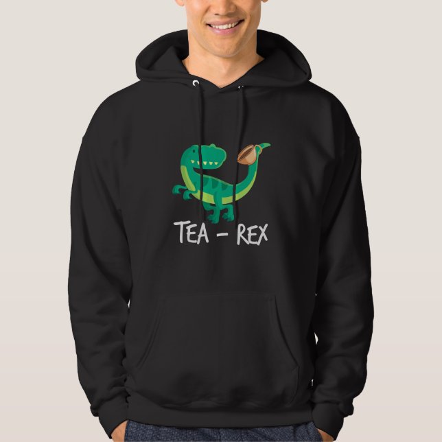 Veste À Capuche Tea Rex Dinosaur Funny T-Rex Cute Dino (Devant)