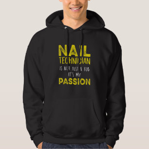 Veste À Capuche Technicien Nail Tech Artiste Manicuriste 12