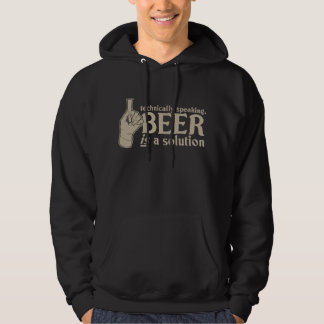 Veste À Capuche techniquement parlant, la bière est une solution