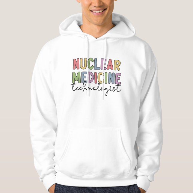 Veste À Capuche Technologue en médecine nucléaire Cadeaux CNMT (Devant)