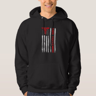 Veste À Capuche Technologue Mri Drapeau Américain Rad Radiologique