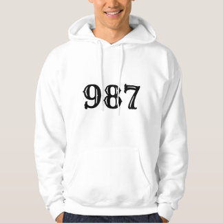 Veste À Capuche "Tee graphique numérique Vintage 987"