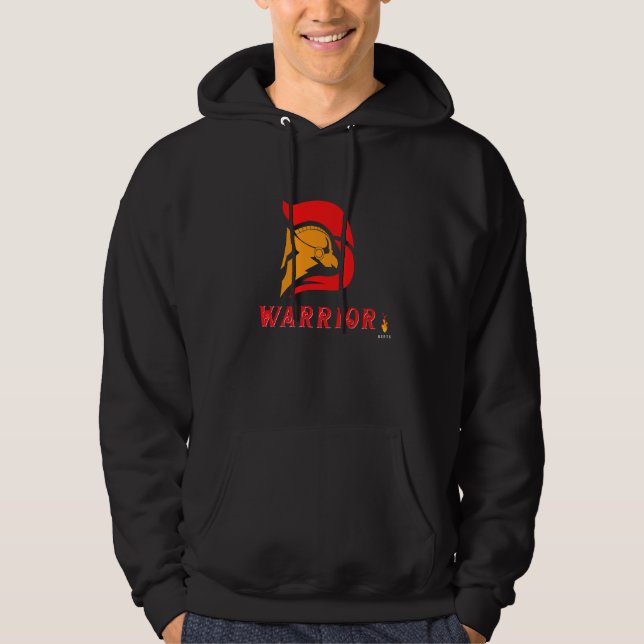 Veste À Capuche Tee - shirts De Guerriers Par Berts (Devant)