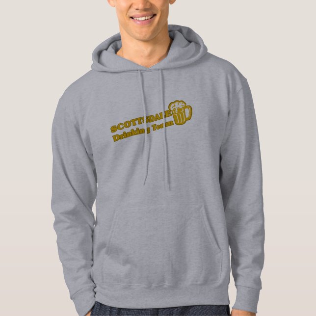 Veste À Capuche tee - shirts de l'équipe de boisson Scottsdale (Devant)