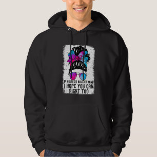 Veste À Capuche Tee - shirts Si Vos Enfants Bullies Le Mien, J'Esp