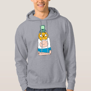 Veste À Capuche Temps d'aventure BMO, Jake & Finn