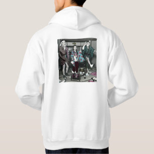 Veste À Capuche Temps de partie de geisha dans le vieux Japonais