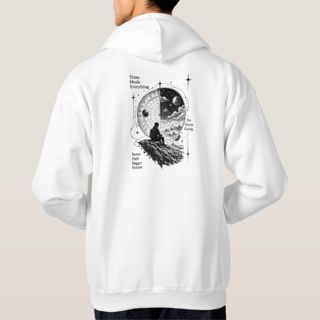 Veste À Capuche Temps et rêves (Dos)