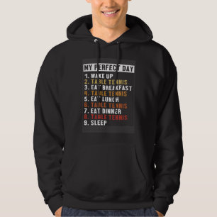 Veste À Capuche Tennis de Table Jour Parfait Raquettes de Tennis d