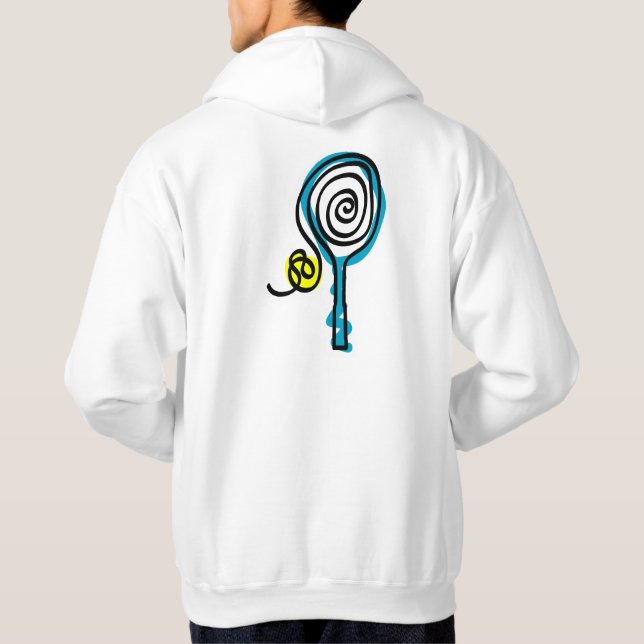 Veste À Capuche Tennis Hoody avec design cool (Dos)