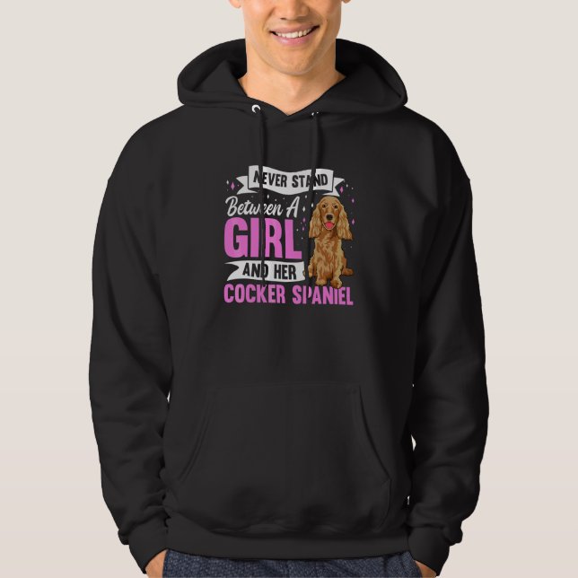 Veste À Capuche Tenue de Cocker Spaniel  Cocker Spaniel (Devant)