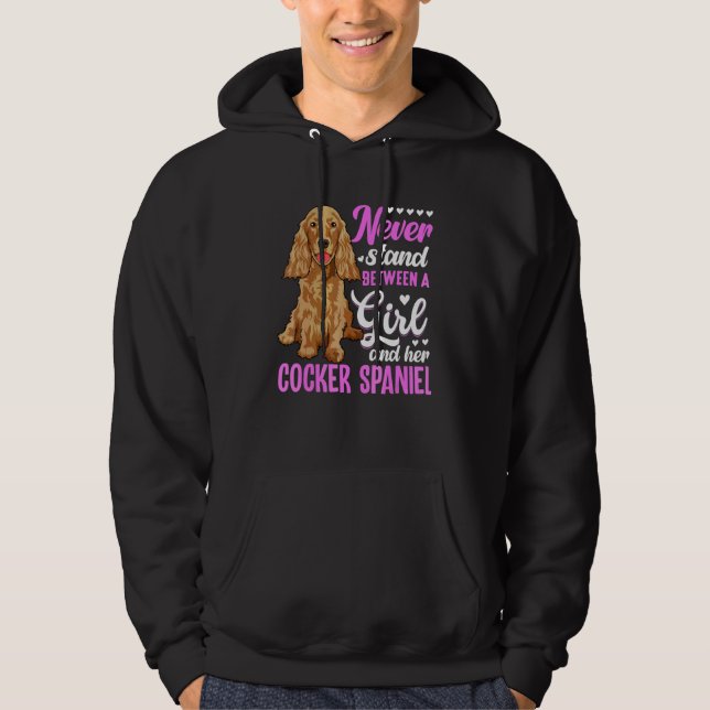 Veste À Capuche Tenue de Cocker Spaniel  Cocker Spaniel 2 (Devant)