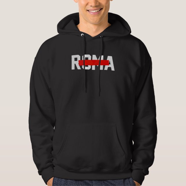Veste À Capuche Tenue de mode d'illustration abstraite de la ville (Devant)