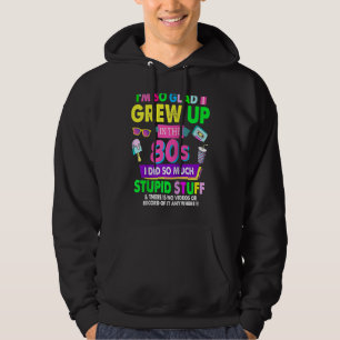 Veste À Capuche Tenue de rave pour femmes des années 80 et costume