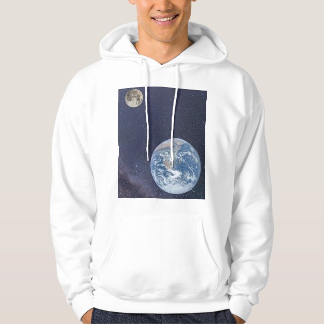 Veste À Capuche Terre et lune (Devant)