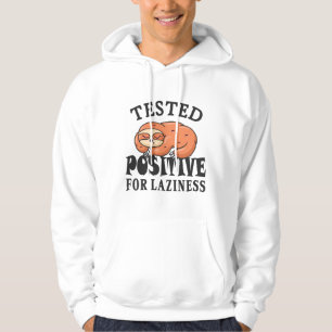 Veste À Capuche Testé positif à la paresse Paresseux