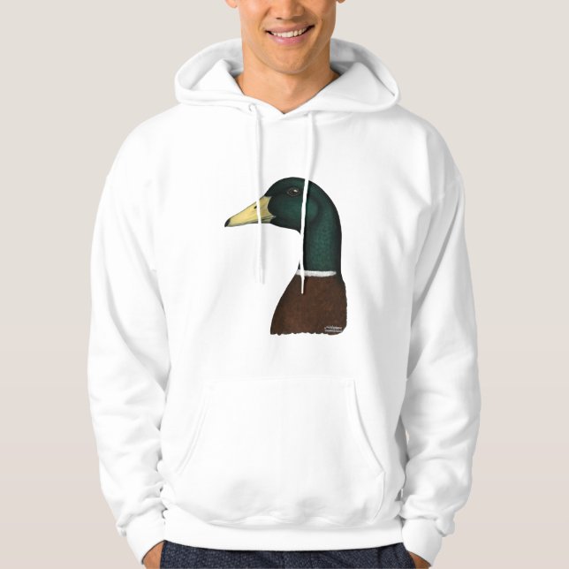 Veste À Capuche Tête Mallard Drake (Devant)