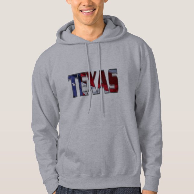 Veste À Capuche Texas patriotique (Devant)