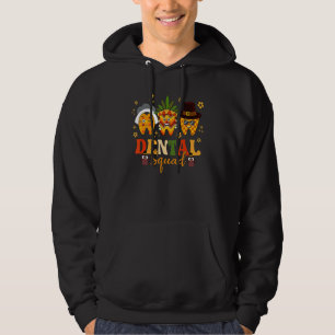Veste À Capuche Thanksgiving Dental Squad Dental Hygienist Tooth 1