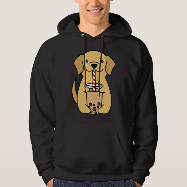 Veste À Capuche Thé à bulle Labrador (Devant)
