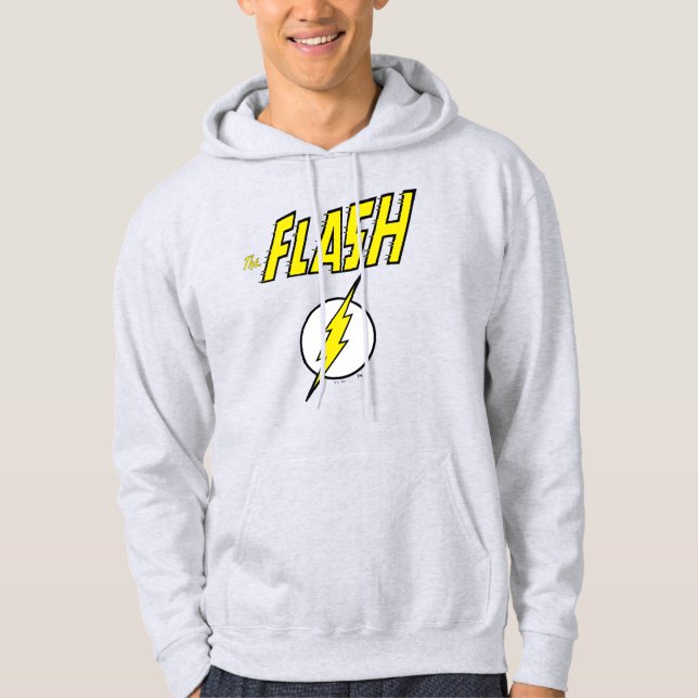 Veste À Capuche The Flash Name & Lightning Bolt Logo (Devant)
