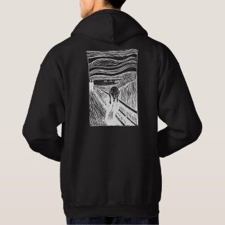 Veste À Capuche The Scream by Edvard Munch – White Line Art  