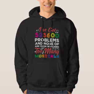 Veste À Capuche Théâtre musical Problèmes comédiens de Broadwa
