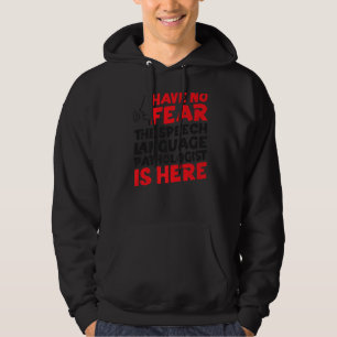 Veste À Capuche Thérapie orthophoniste Assistant Thérapie SLP n'on
