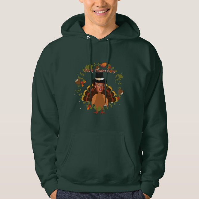 Veste À Capuche thistesse trump turkey (Devant)