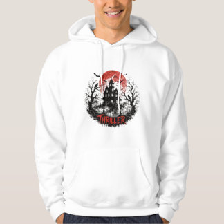 Veste À Capuche Thriller Horreur Maison Hantée Halloween Graphique