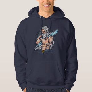 Veste À Capuche Thunder zeus dieu dessin d'art
