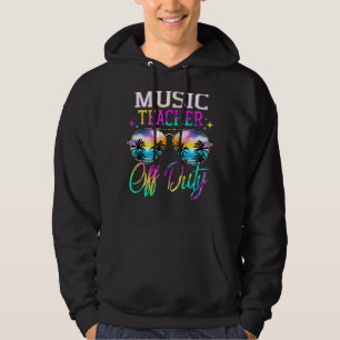 Veste À Capuche Tie Dye Dernier Jour De L'École Pour Professeur De