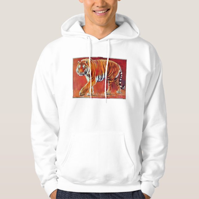 Veste À Capuche Tigre de Bengale (Devant)