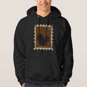 Veste À Capuche Timbre avec un écureuil