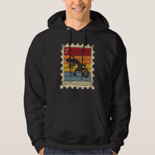 Veste À Capuche Timbre avec un gecko au coucher du soleil