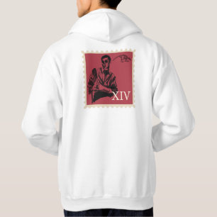 Veste À Capuche Timbre XIV de squelette de reptile gentleman gothi