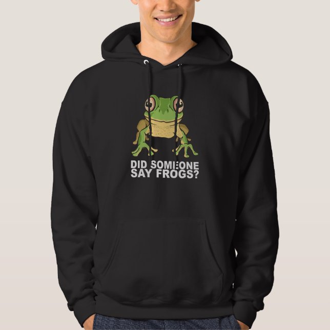 Veste À Capuche Toad Pour Une Étudier Collecteur De Grenouille 1 (Devant)